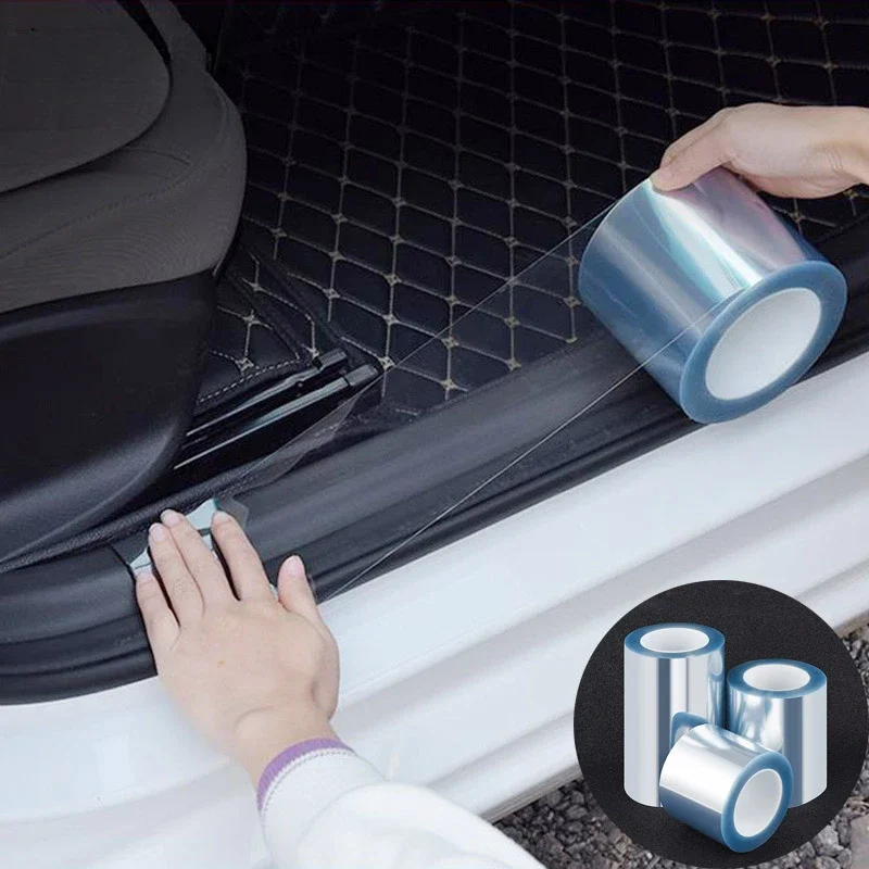 Car Door Handle Protector - Autodeurdrempel beschermfolie Transparante autobeschermingstape Anti-kras deurrandbeschermer