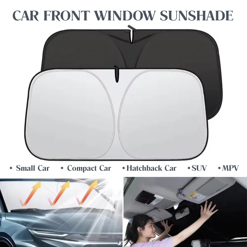 Windshield Sun Shade - Nieuwe zomer auto voorruit zonnescherm cover