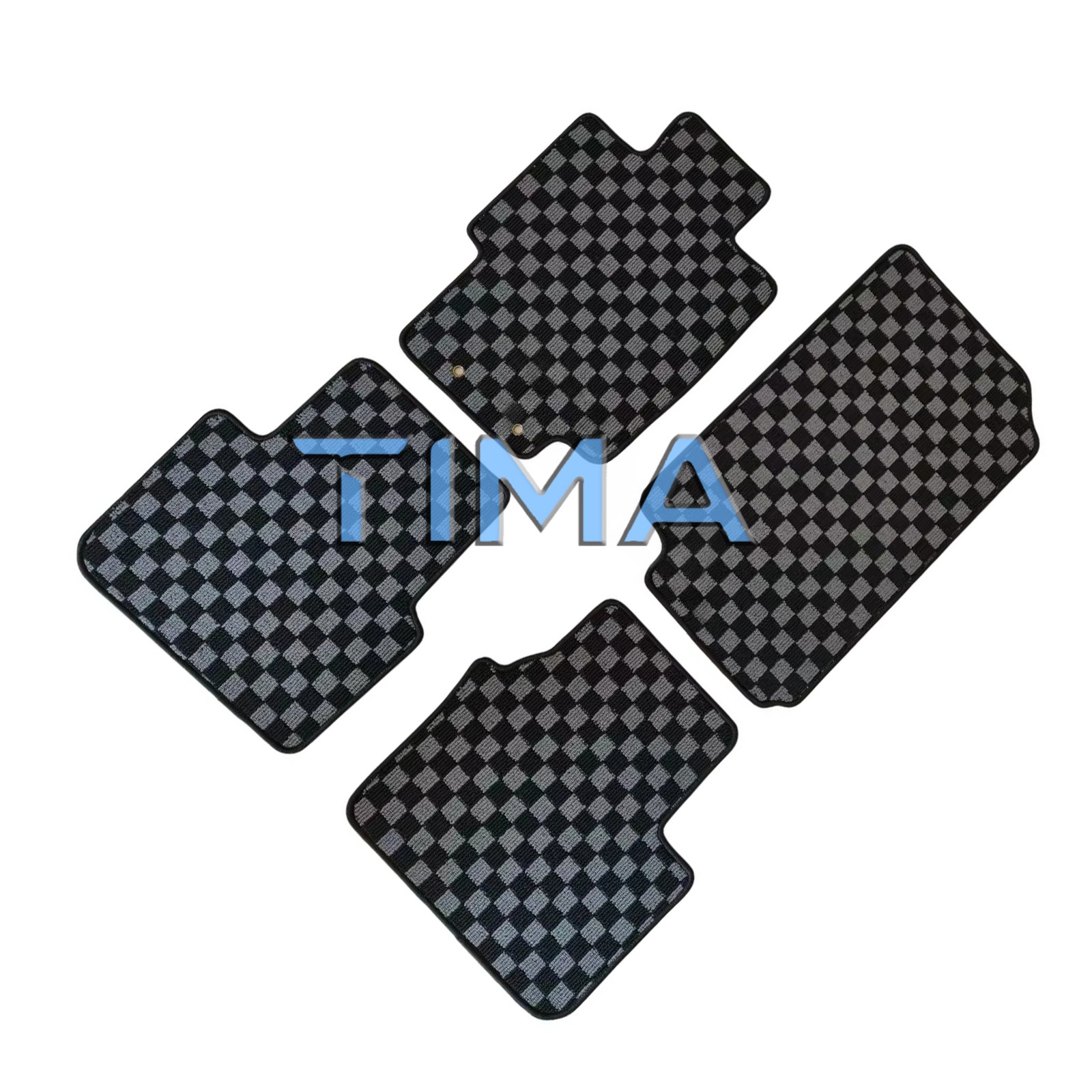 Car Accessories Jdm - JDM Checkerboard Design Autovloermat Interieur Accessoires