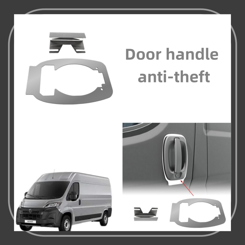 Car Door Handle Protector - Deurklink Beveiligingsbeschermer Plaat Voor Citroen Relay/Fiat