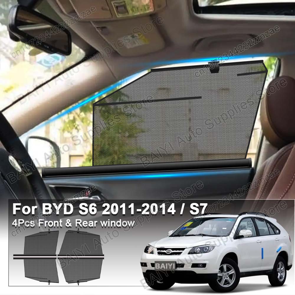Automatic Car Sunshade - Voor BYD S7/S6 2011-2014 auto zijruiten