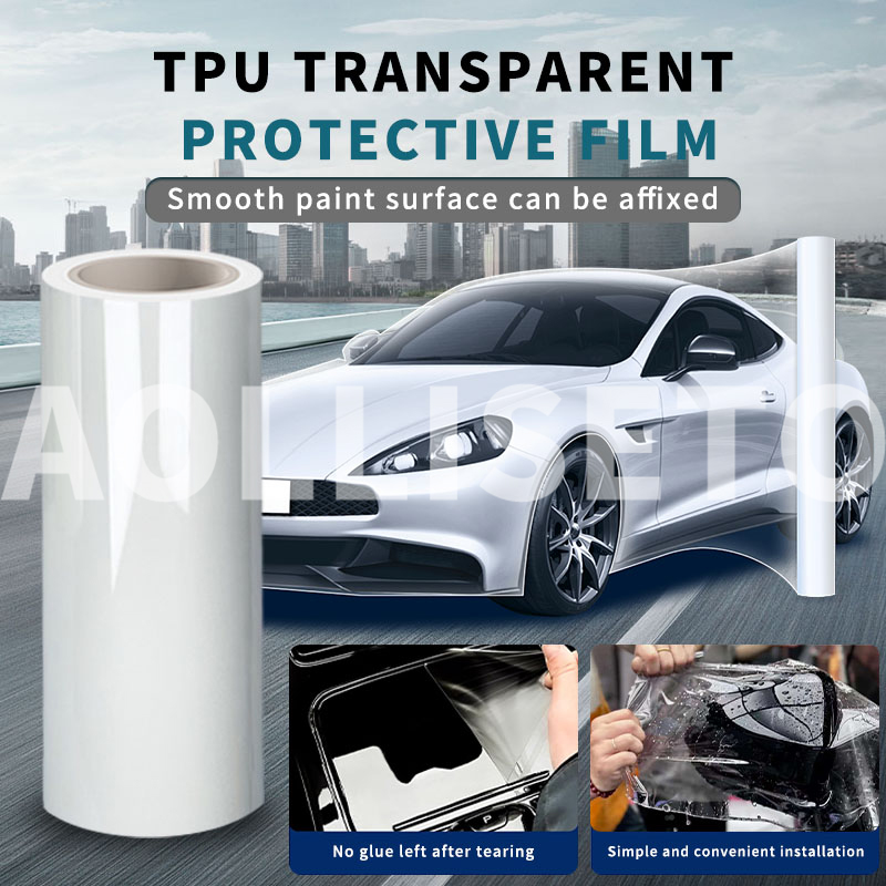 Car Door Handle Protector - TPU beschermfolie sticker semi-helder ppf transparantie