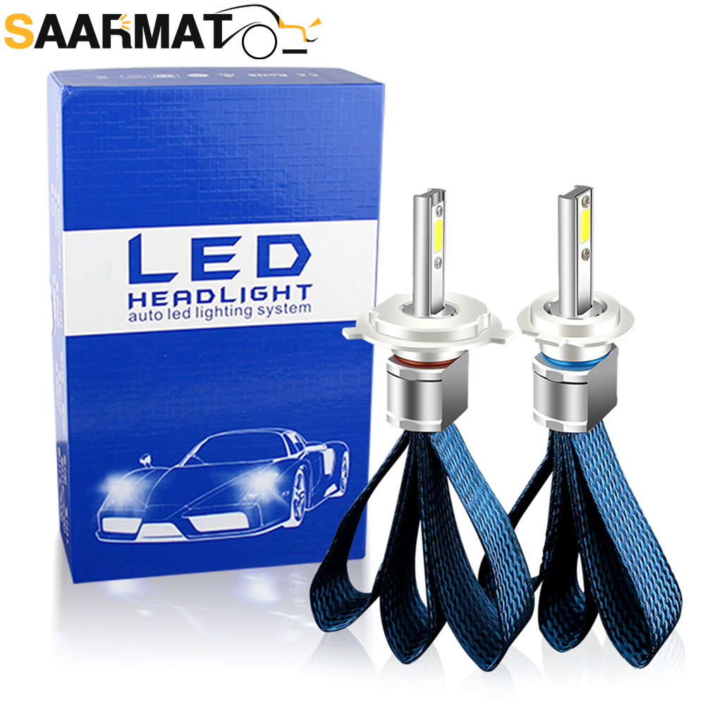 Market Car Accessories - 2 Stuks 8000LM Led Koplamp H1