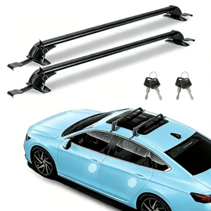 Car Roof Rack Cross Bar - Verstelbare dakdragers voor fietsen/kajaks/bagage/zwaar transport, heavy-duty