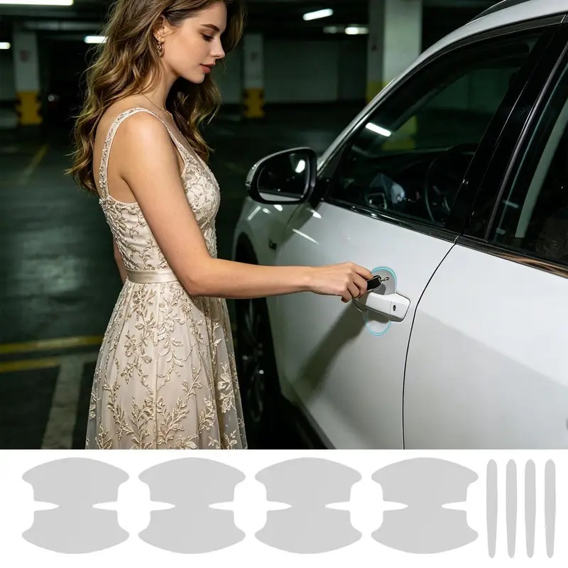 Autodeurgreepsticker 8 stuks t - Car Door Handle Protector recensie en prijs