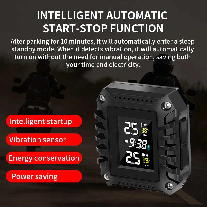 Motorbandenspanningsmonitor Di - Tire Pressure Monitor recensie en prijs