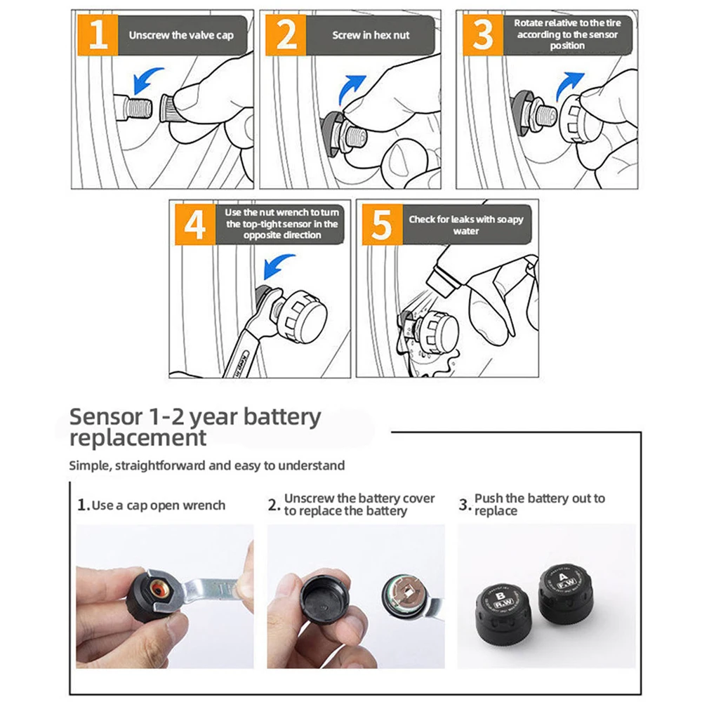 Motorbandenspanningsmonitor Di - Tire Pressure Monitor recensie en prijs