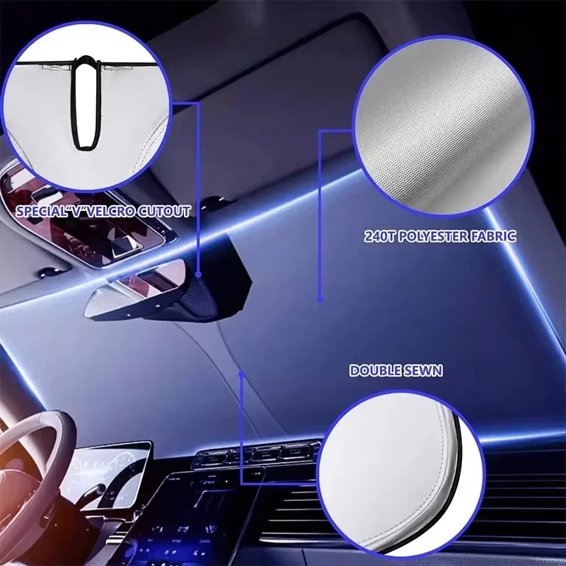 Autozonnescherm opvouwbaar voo - Windshield Sun Shade recensie en prijs