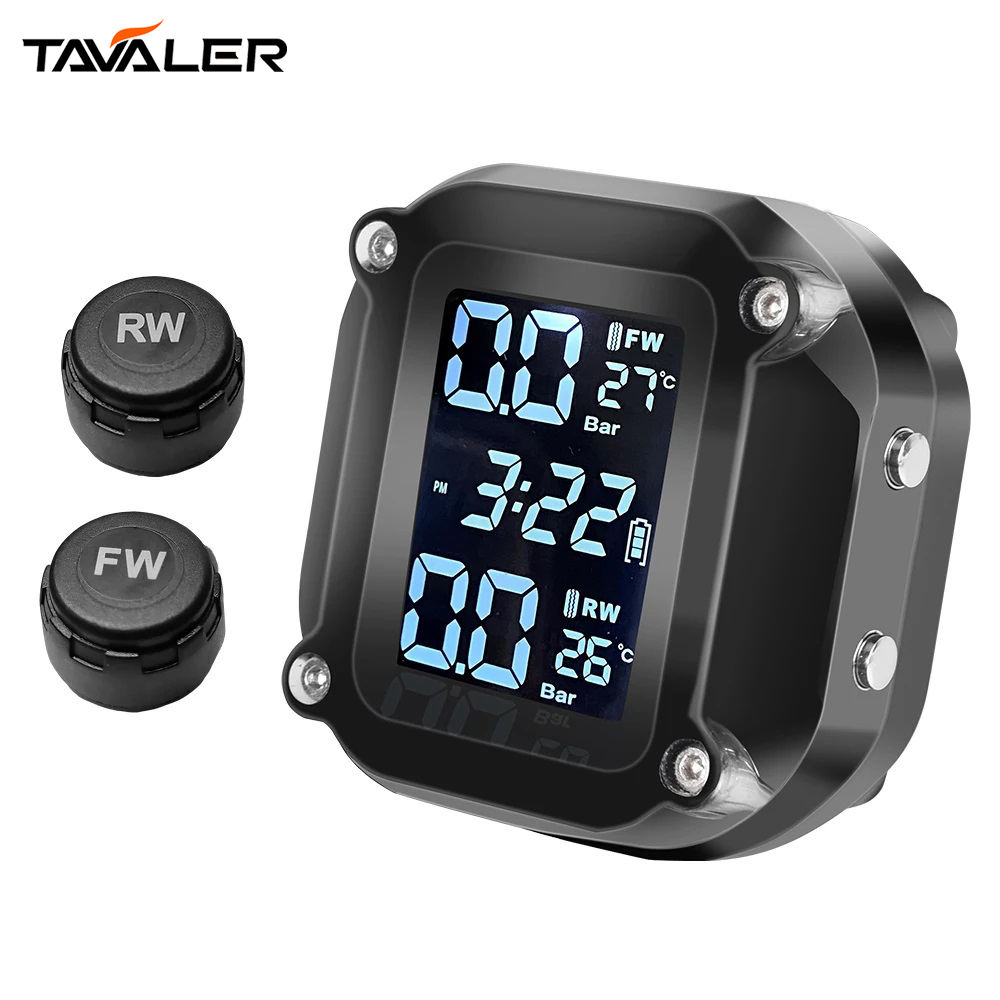 M5 TPMS motorfiets bandenspann - Tire Pressure Monitor recensie en prijs