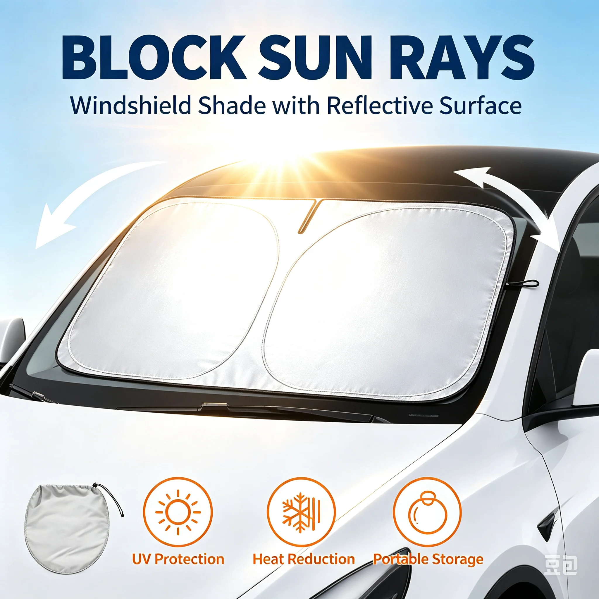 Autozonnescherm voorruitzonnes - Windshield Sun Shade recensie en prijs