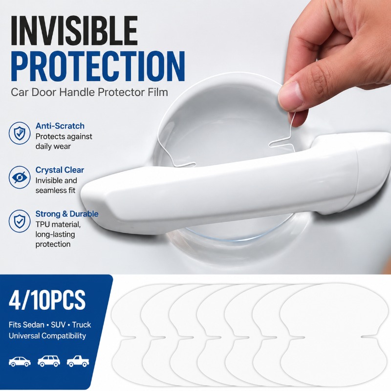 4/10 Stuks TPU Auto Deurklink  - Car Door Handle Protector recensie en prijs