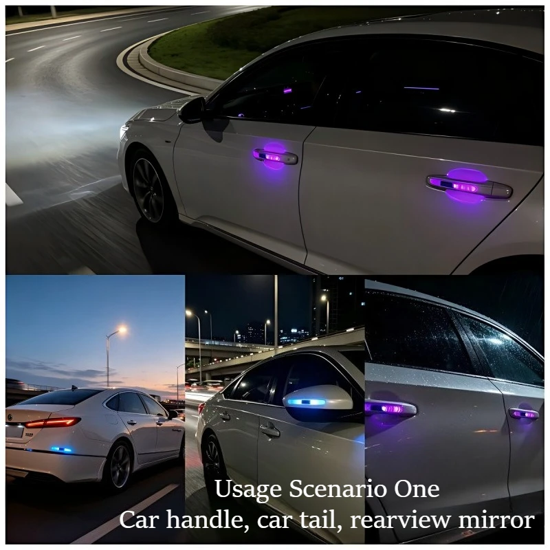 1Pc Solar LED Strobe Flitslich - Car Door Handle Protector recensie en prijs