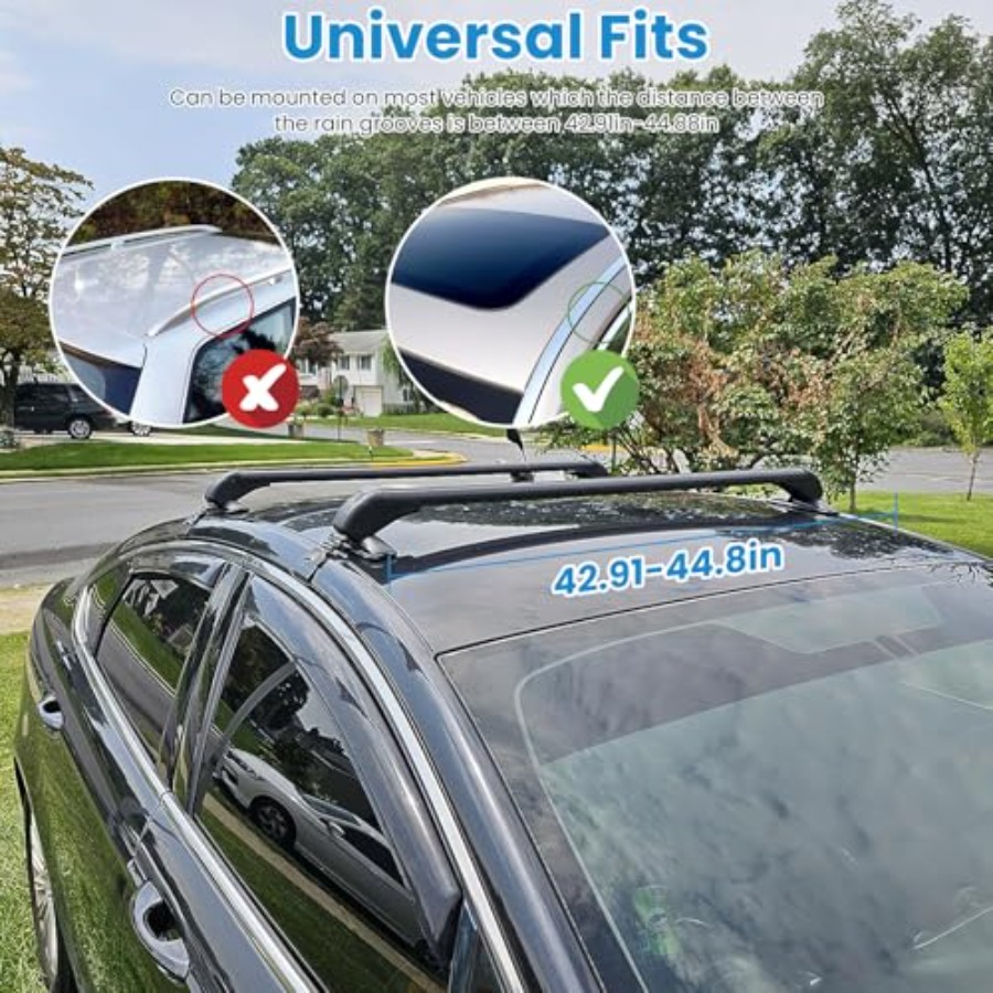 Verstelbare dakdragers voor fi - Car Roof Rack Cross Bar recensie en prijs