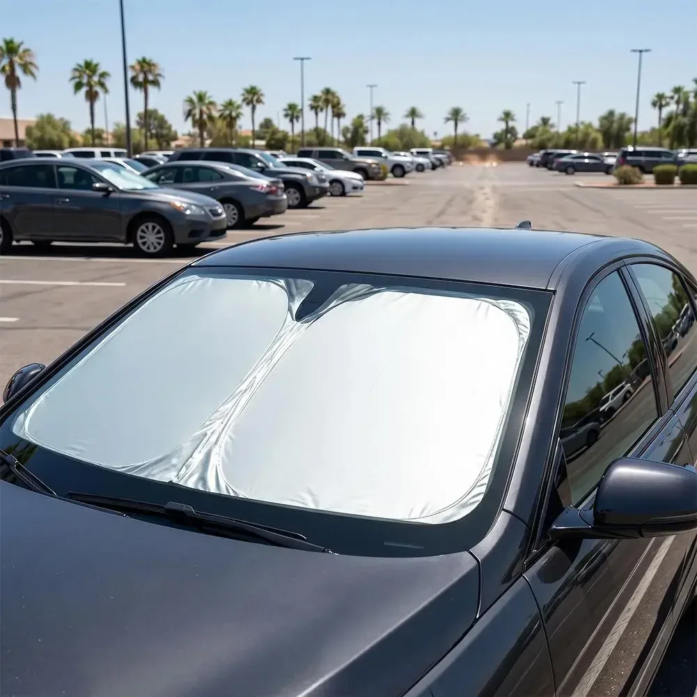 Autozonnescherm voor de voorru - Windshield Sun Shade recensie en prijs