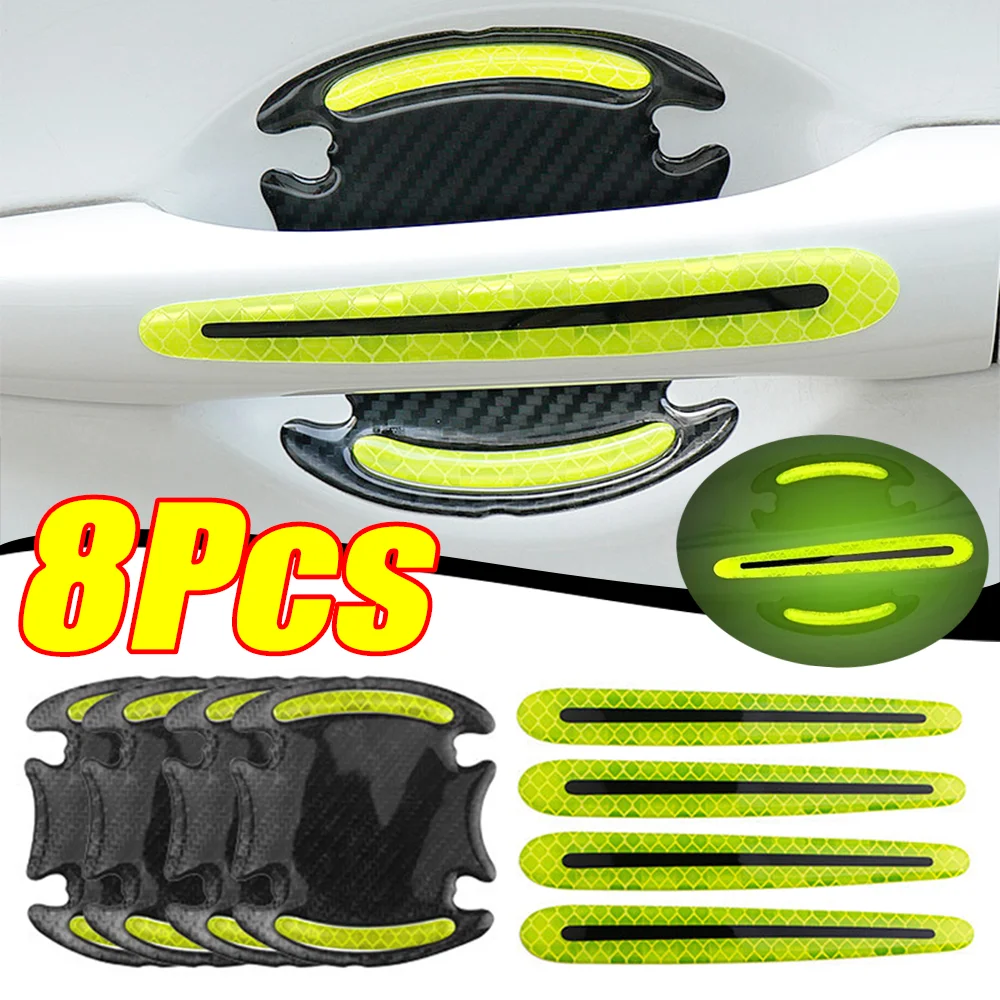 4/8 stuks auto deur reflectere - Car Door Handle Protector recensie en prijs