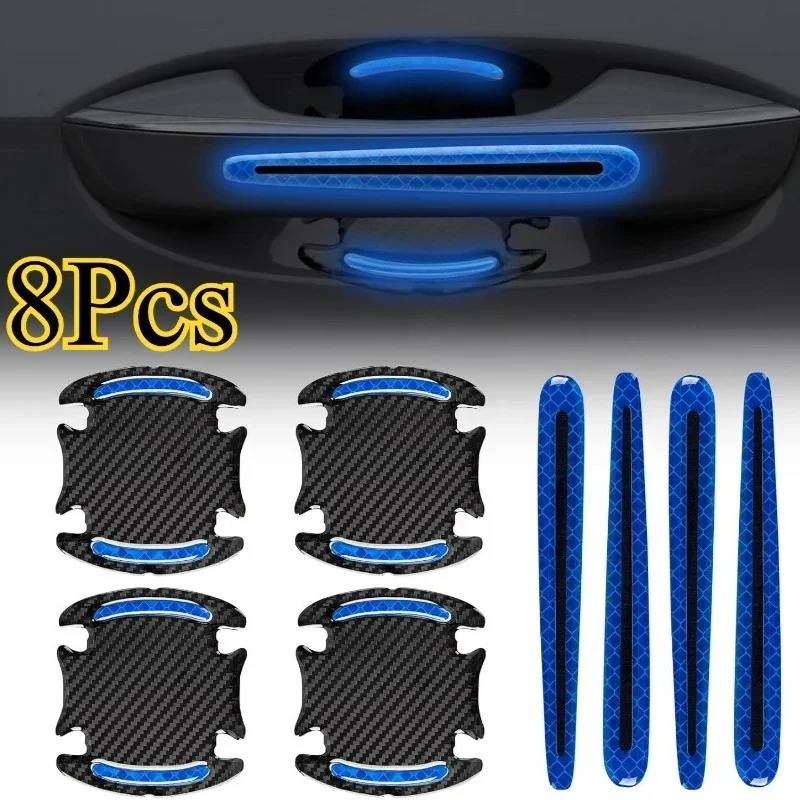 4/8 stuks auto deur reflectere - Car Door Handle Protector recensie en prijs