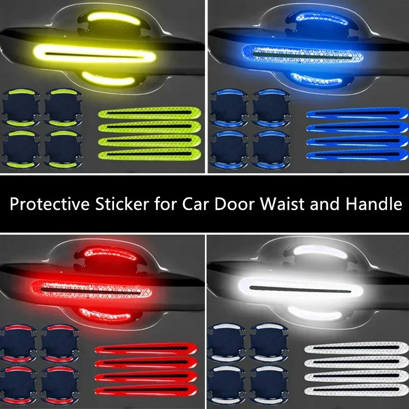 4/8 stuks auto deur reflectere - Car Door Handle Protector recensie en prijs