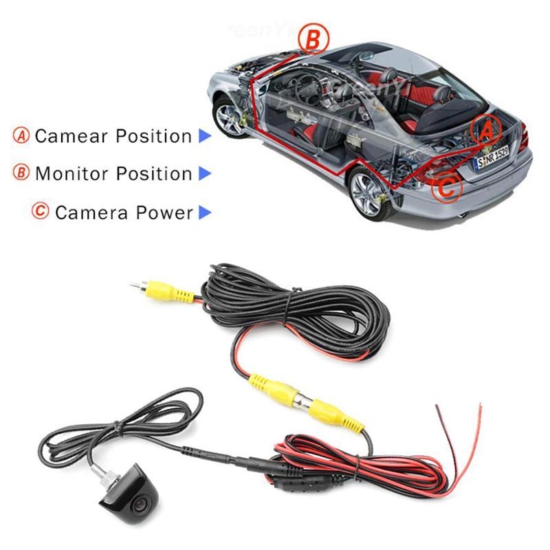 Auto achteruitrijcamera CVBS a - Market Car Accessories recensie en prijs