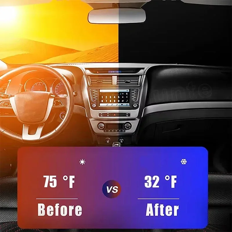 Zomer auto voorruit zonnescher - Windshield Sun Shade recensie en prijs