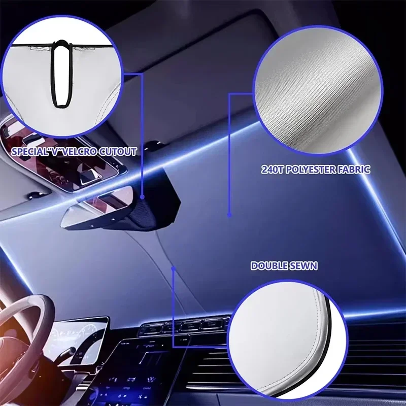 Zomer auto voorruit zonnescher - Windshield Sun Shade recensie en prijs